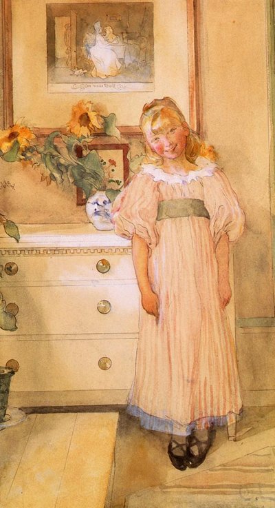 The Sunflowers by Carl Larsson